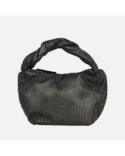 Stine Goya Ziiggy Mini Crystal-embellished Hobo Bag - Black
