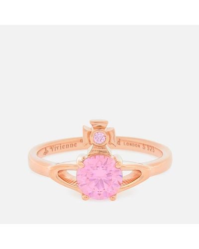 Vivienne Westwood Reina Petite Ring - Pink