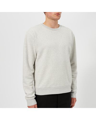 maison margiela elbow patch sweatshirt