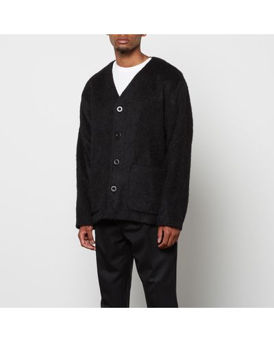 Our Legacy Brushed Knit Cardigan - Black