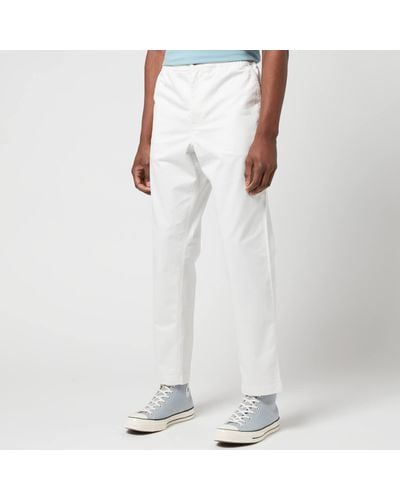 Polo Ralph Lauren Flat Front Prepster Trousers - White