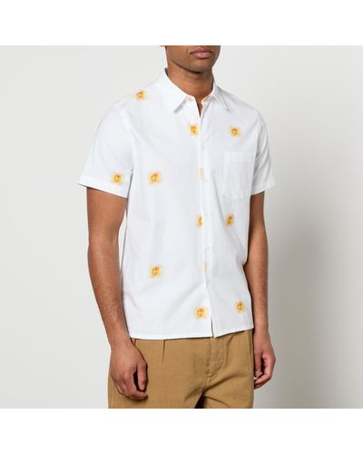 PS by Paul Smith Sunshine Printed Cotton Shirt - White