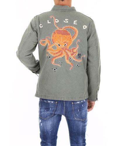 closed worker jacket