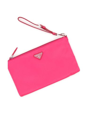 prada nylon flat pouch