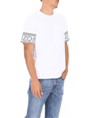 kenzo sleeve logo t shirt