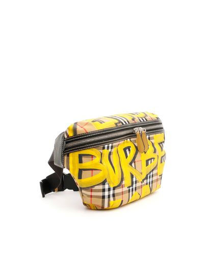burberry graffiti fanny pack