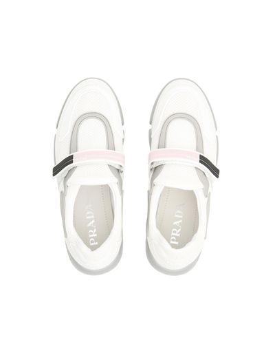 prada cloudbust white pink
