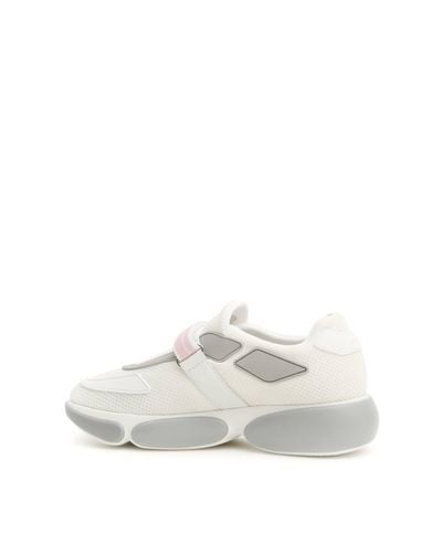 prada cloudbust white pink