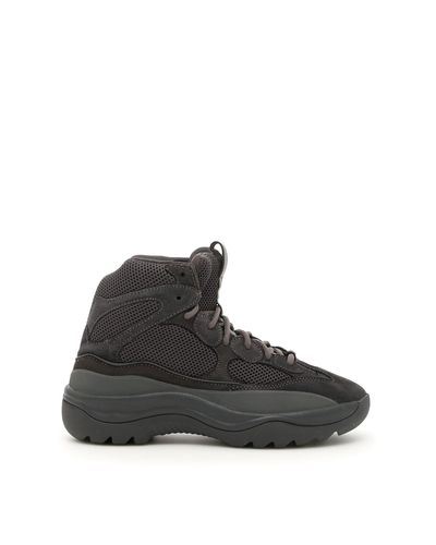 Yeezy Suede Grey Desert Boots in Gray 