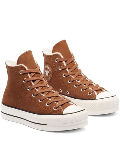 Converse cozy club chuck taylor platform Clearance