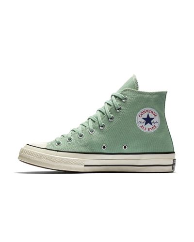 green converse high tops chuck 70