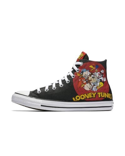 looney tunes high top converse