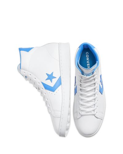 Converse Og Pro Leather High Top in Blau - Lyst