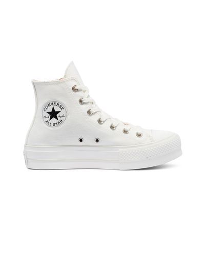 white denim converse