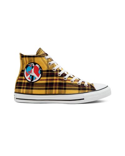 chuck taylor all star plaid