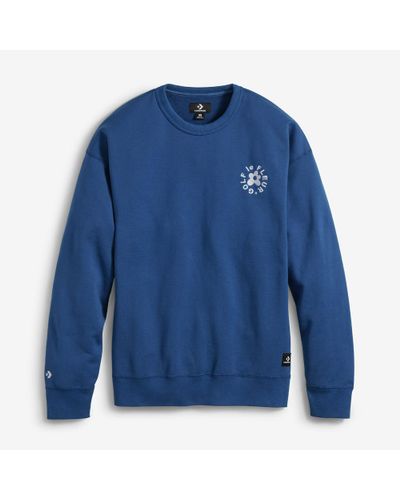 Converse Golf Le Fleur* Crew Men's Sweatshirt in Blue for Men - Lyst