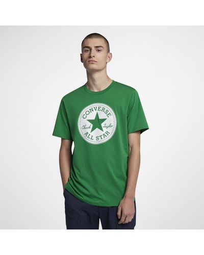 Converse Chuck Patch Tee in Green for Men - Lyst