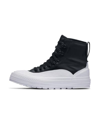 all white converse boots