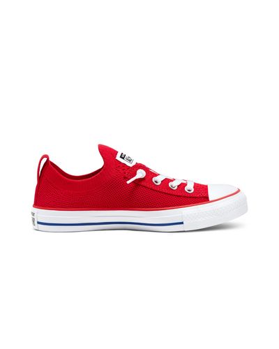 chuck taylor slip on red
