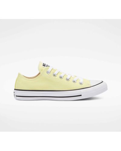 converse basse jaune citron