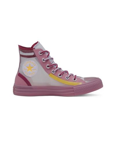 converse translucent mesh utility