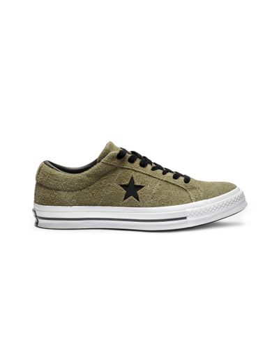 converse one star dark green