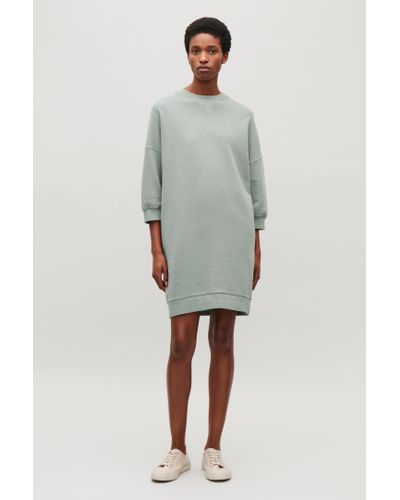 cos sweatshirt dress