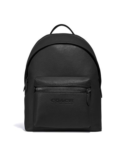 coach backpack pebble leather