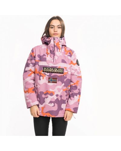napapijri camo coat
