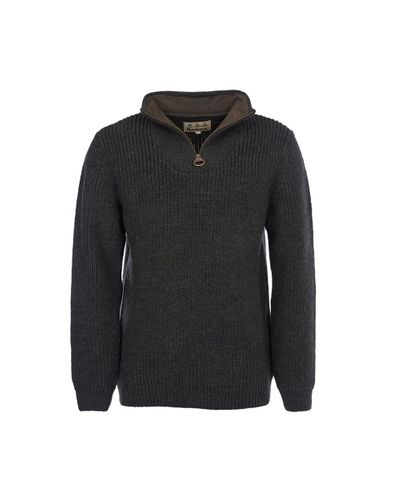 barbour tyne half zip jumper