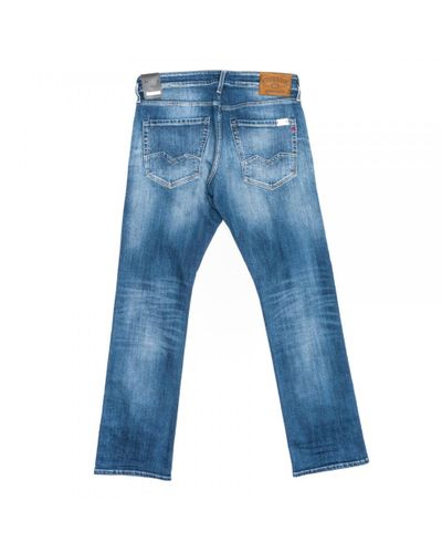 Replay Denim Waitom Regular Fit Mens Jeans M983 .000.573 in Blue for Men -  Lyst