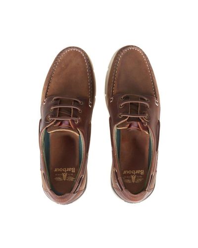barbour george boat shoes