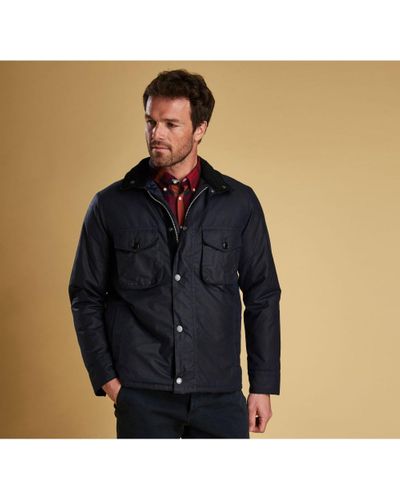 barbour netherley wax jacket
