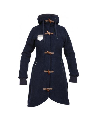 Bergans Wool Bergfrue Ladies Coat in Navy (Blue) - Lyst