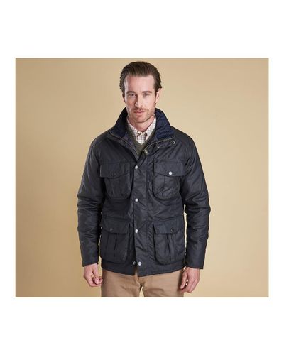 barbour winter wax jacket