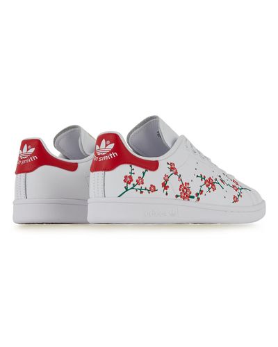 Stan smith flower adidas Originals | Lyst