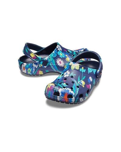 vera bradley crocs navy floral