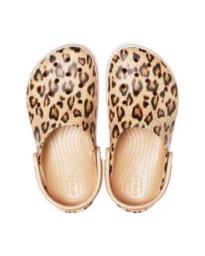 cheetah print crocs platform