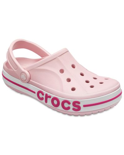 petal pink crocs