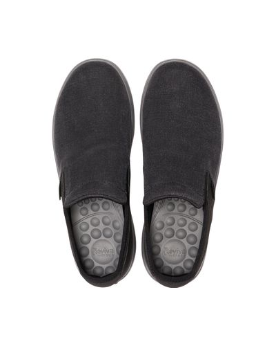 crocs reviva canvas slip on