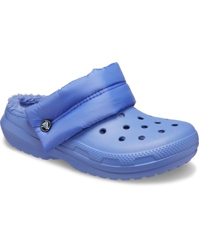 crocs neo puff lined slipper