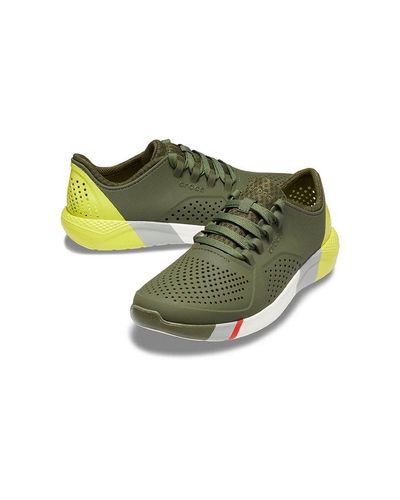 crocs literide pacer green