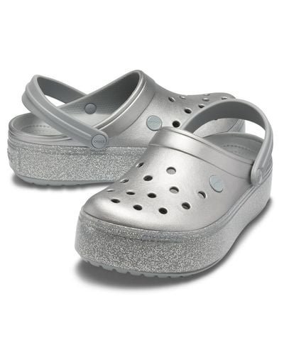 metallic crocs womens