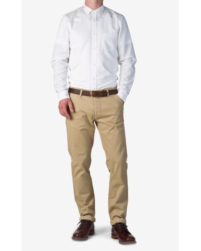 NN07 Cotton Simon Chino Light Khaki in Natural for Men - Lyst