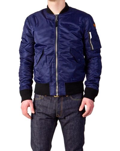 midnight blue bomber jacket