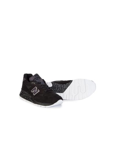 New Balance Suede M998 Abk Black for 