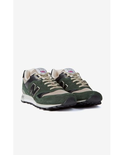 new balance 577 green black