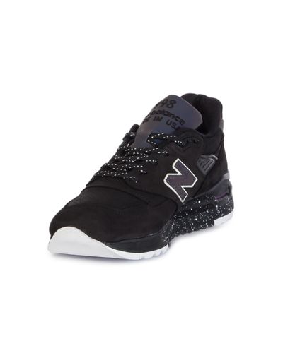 New Balance Suede M998 Abk Black for 