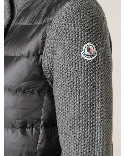 moncler knitted jacket