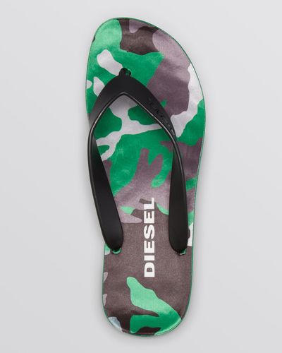 diesel plaja splish flip flops